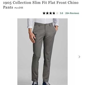 Jos a bank 1905 slim fit chino pant